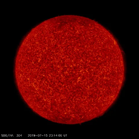 Image of Sun's transition region