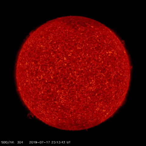 Image of Sun's transition region