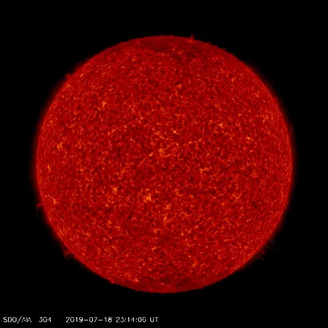 Image of Sun's transition region