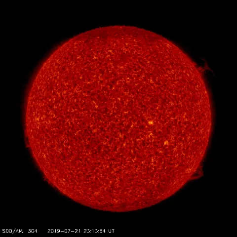 Image of Sun's transition region