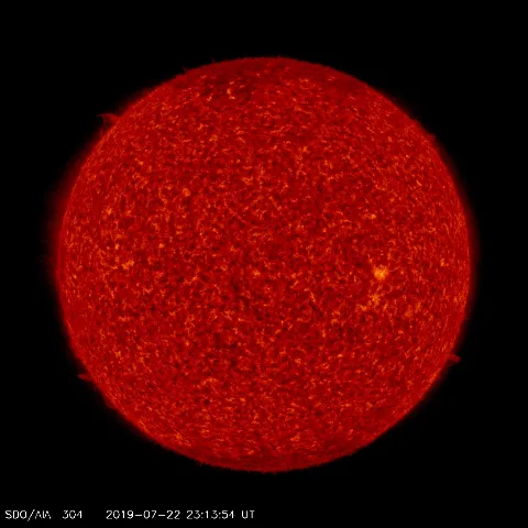 Image of Sun's transition region