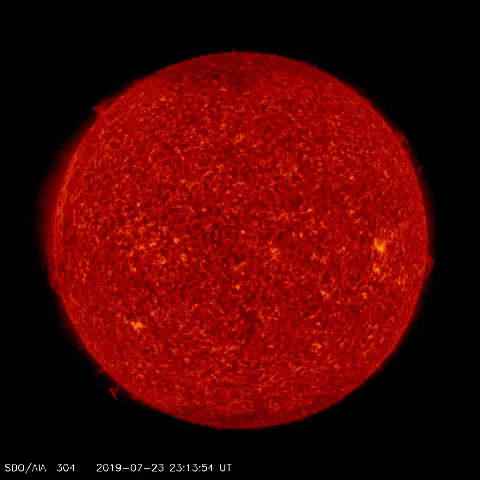 Image of Sun's transition region