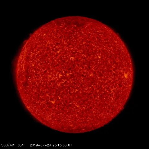 Image of Sun's transition region