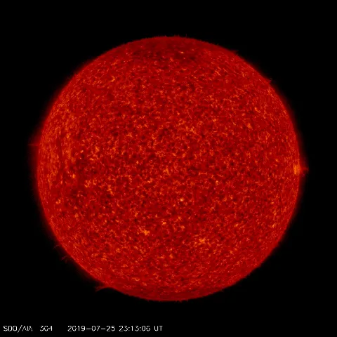 Image of Sun's transition region