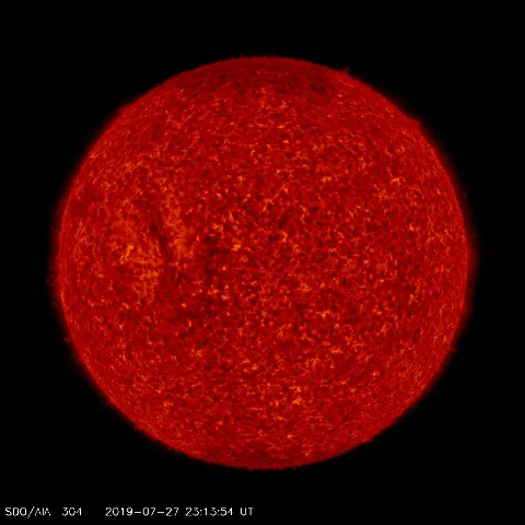 Image of Sun's transition region