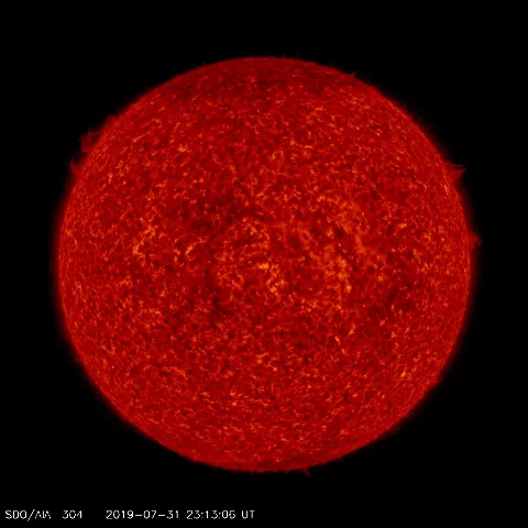 Image of Sun's transition region