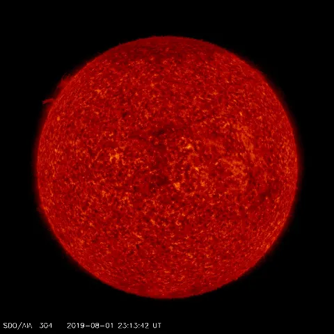 Image of Sun's transition region