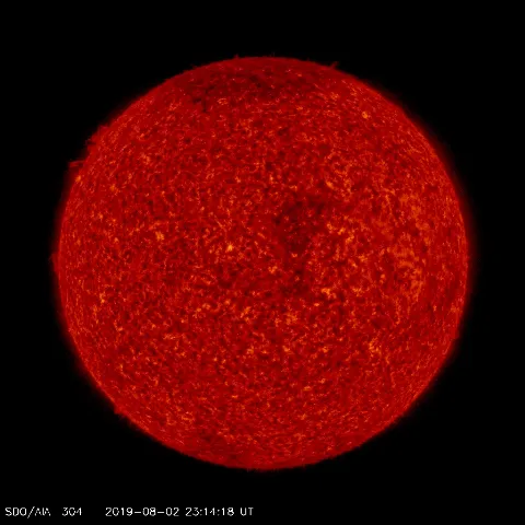 Image of Sun's transition region