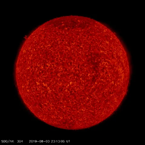 Image of Sun's transition region