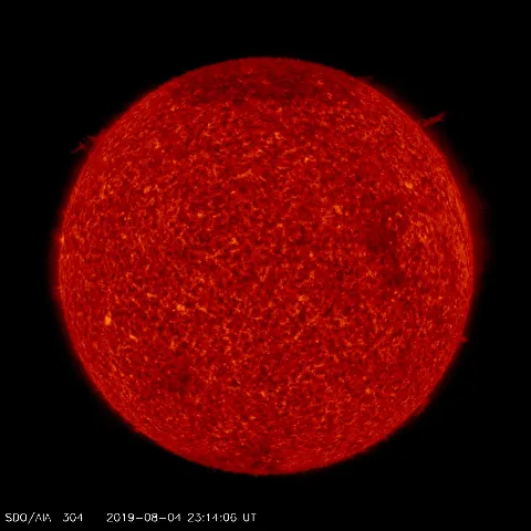 Image of Sun's transition region