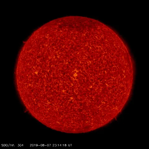 Image of Sun's transition region