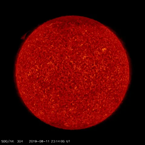 Image of Sun's transition region