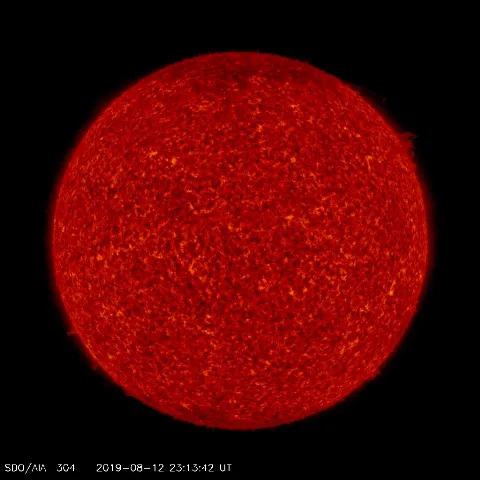 Image of Sun's transition region