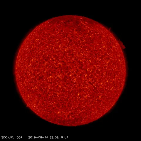 Image of Sun's transition region