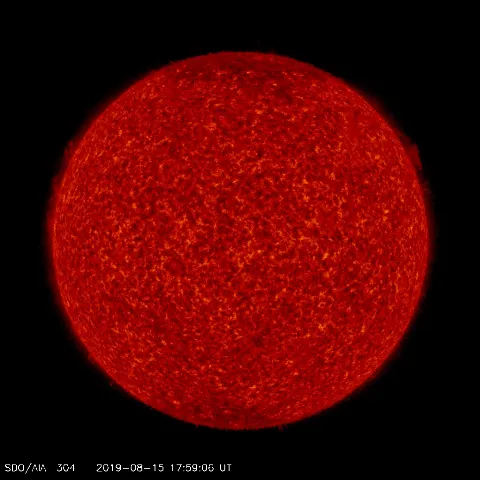 Image of Sun's transition region