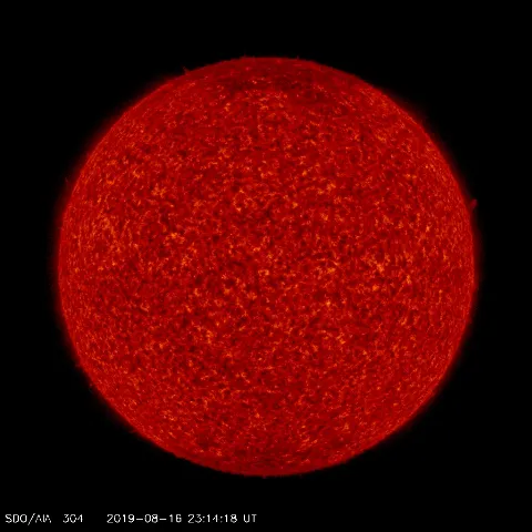 Image of Sun's transition region