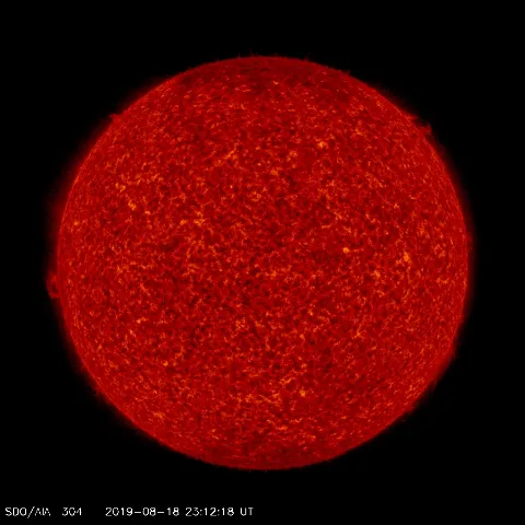 Image of Sun's transition region