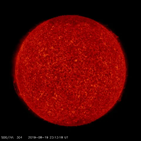 Image of Sun's transition region