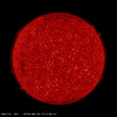 Image of Sun's transition region