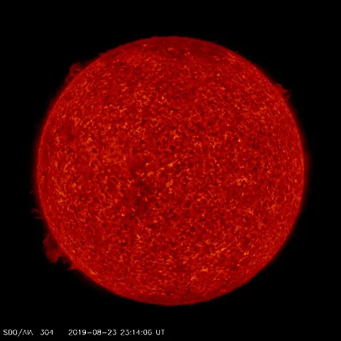 Image of Sun's transition region