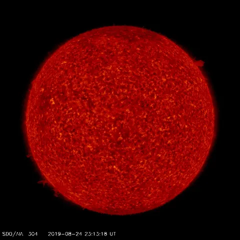 Image of Sun's transition region