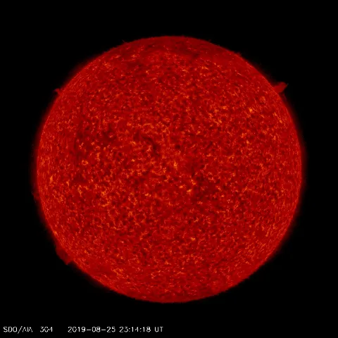 Image of Sun's transition region