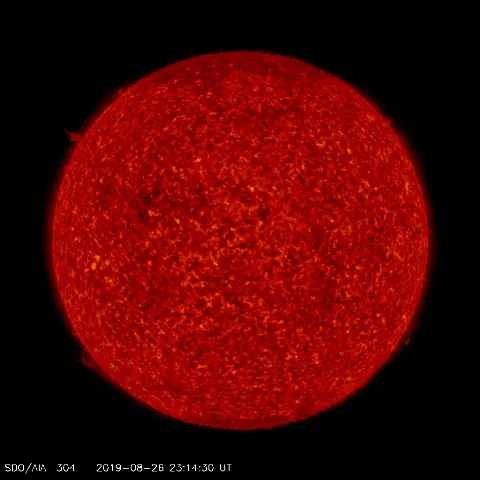 Image of Sun's transition region