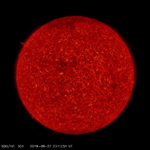 Image of Sun's transition region