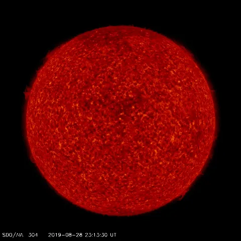 Image of Sun's transition region