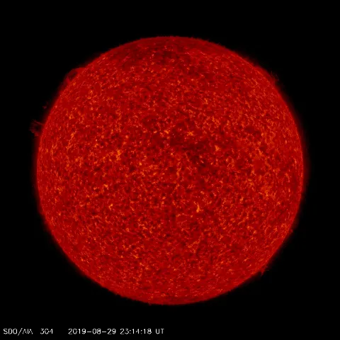 Image of Sun's transition region