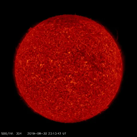 Image of Sun's transition region