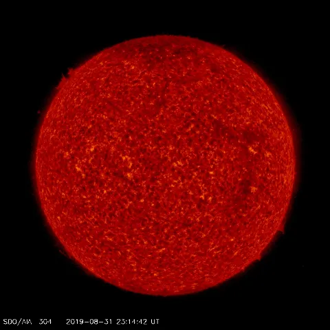 Image of Sun's transition region