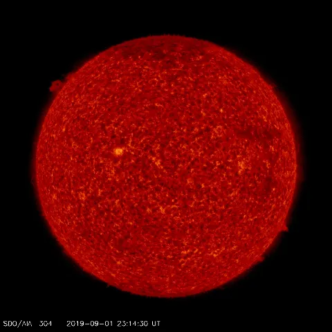 Image of Sun's transition region