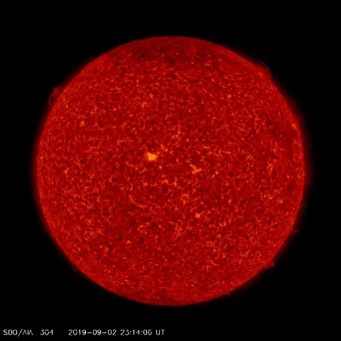 Image of Sun's transition region