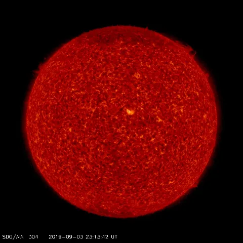 Image of Sun's transition region