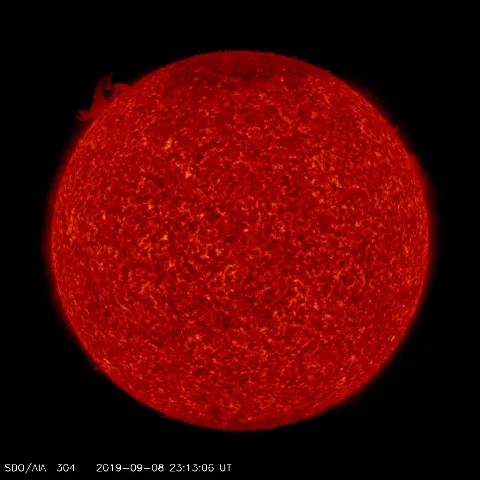 Image of Sun's transition region