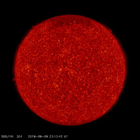 Image of Sun's transition region