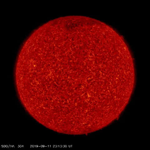 Image of Sun's transition region