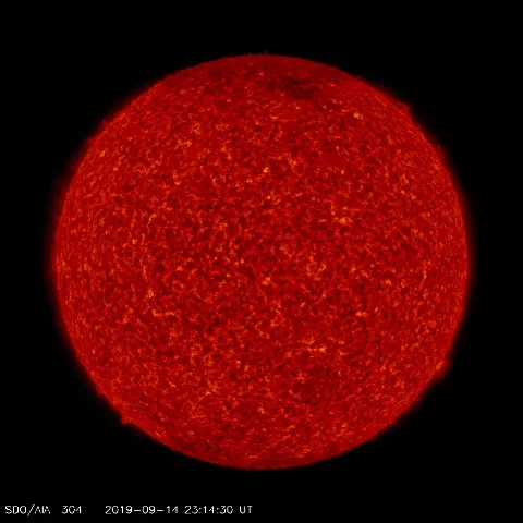 Image of Sun's transition region