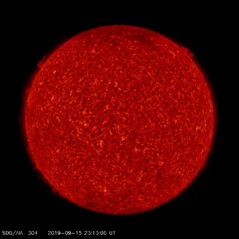 Image of Sun's transition region