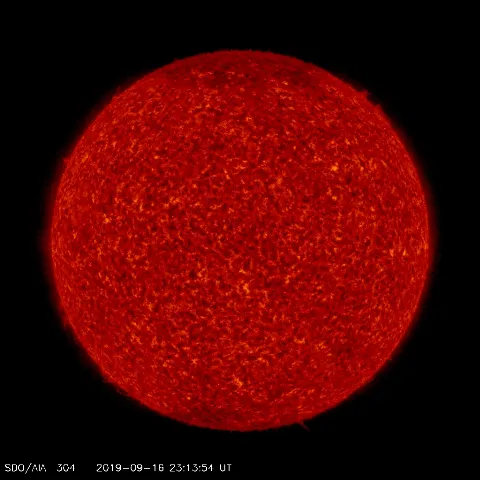 Image of Sun's transition region