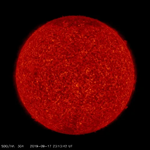 Image of Sun's transition region