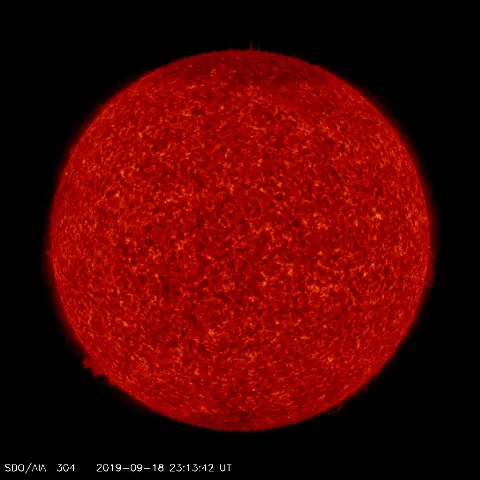 Image of Sun's transition region