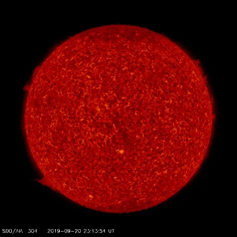 Image of Sun's transition region