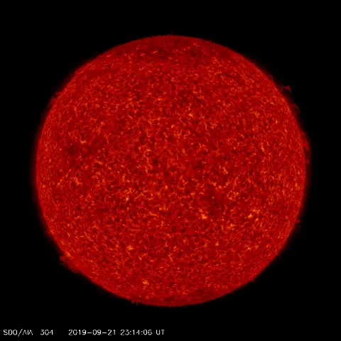 Image of Sun's transition region