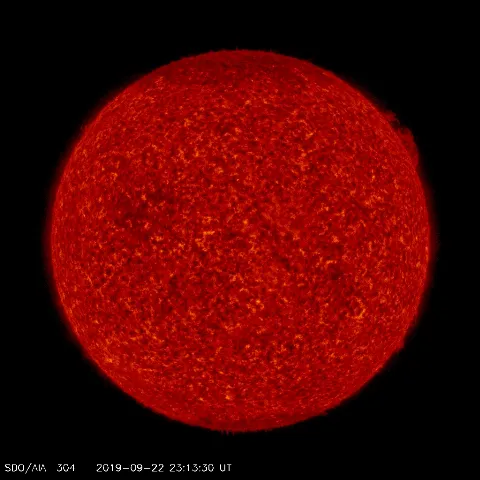 Image of Sun's transition region