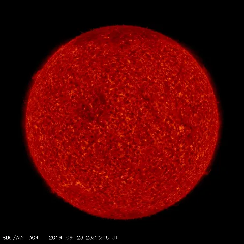 Image of Sun's transition region