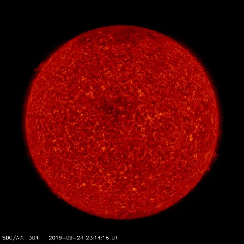 Image of Sun's transition region