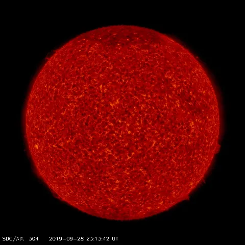 Image of Sun's transition region