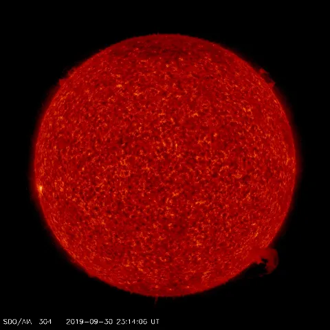 Image of Sun's transition region